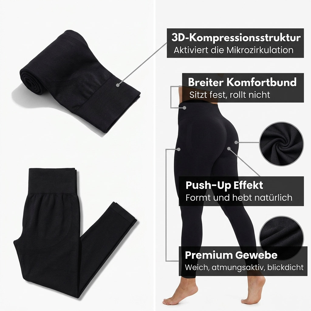 REVIGNE - 3D Kompressionsleggings